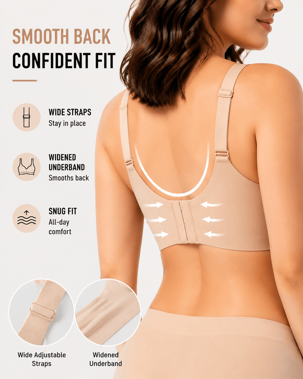 Comfort Lift Full Coverage Wireless Jelly Bra - Aessove