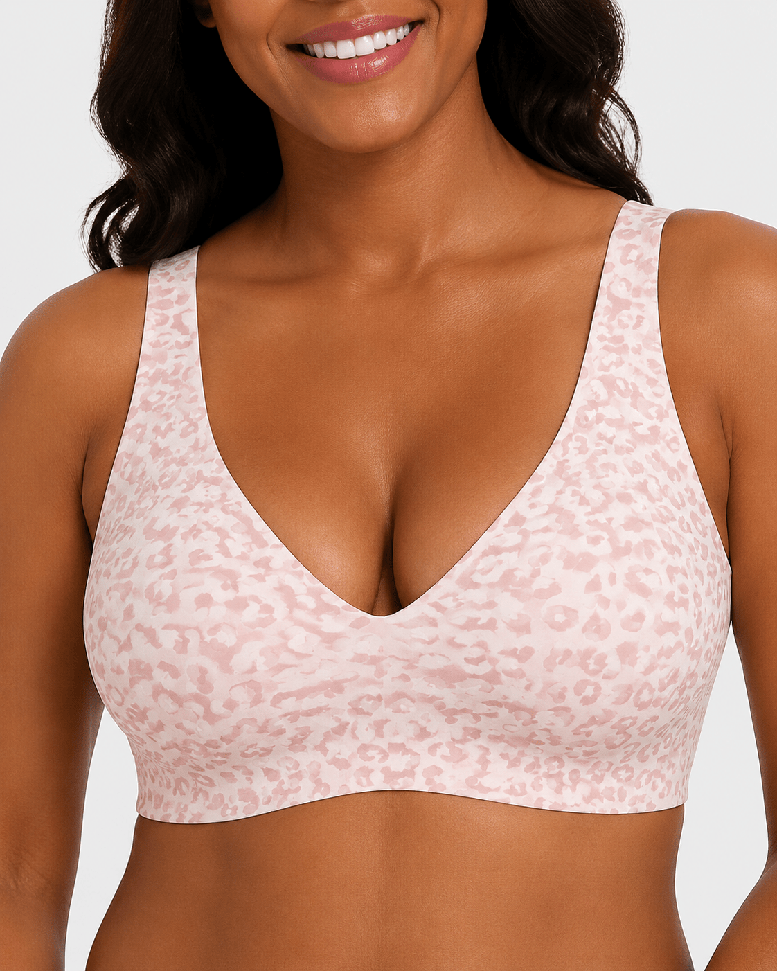 Comfort Lift Seamless Deep V Wireless Bra - Aessove