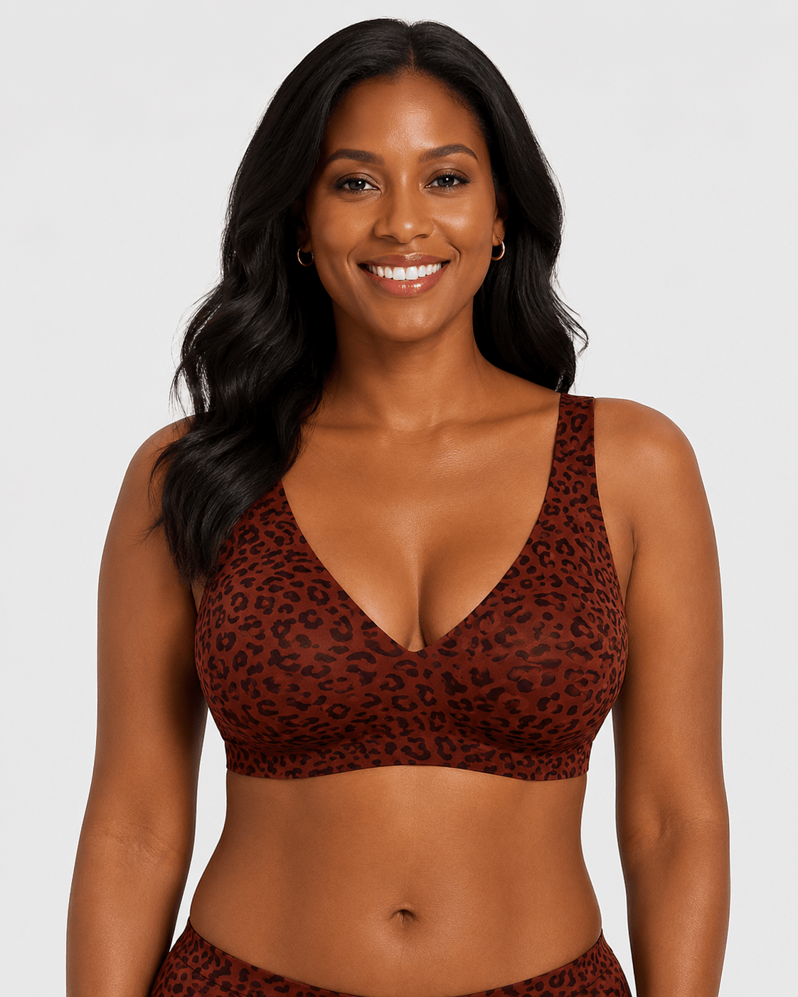 Comfort Lift Seamless Deep V Wireless Bra - Aessove