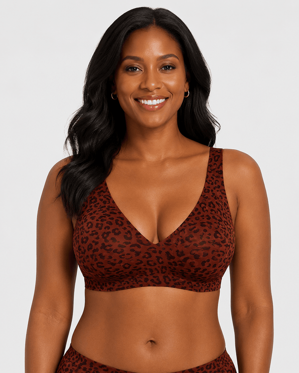 Comfort Lift Seamless Deep V Wireless Bra - Aessove