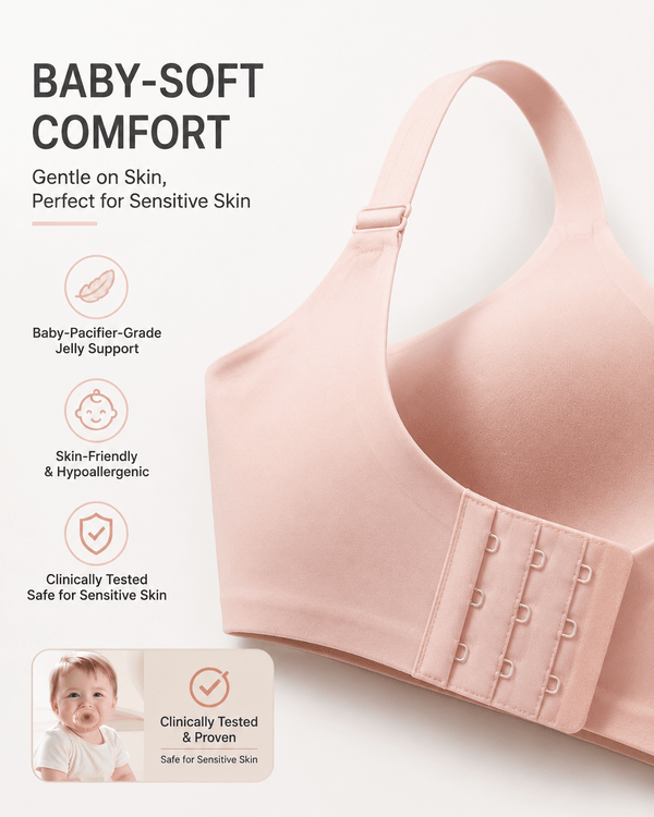 Comfort Lift Seamless Deep V Wireless Bra - Aessove