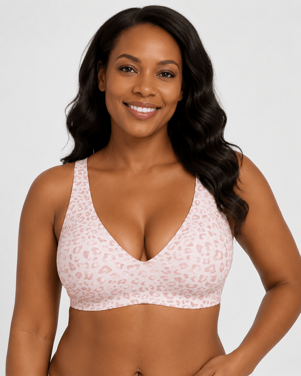 Comfort Lift Seamless Deep V Wireless Bra - Aessove