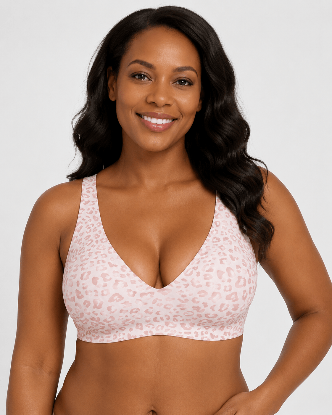 Comfort Lift Seamless Deep V Wireless Bra - Aessove