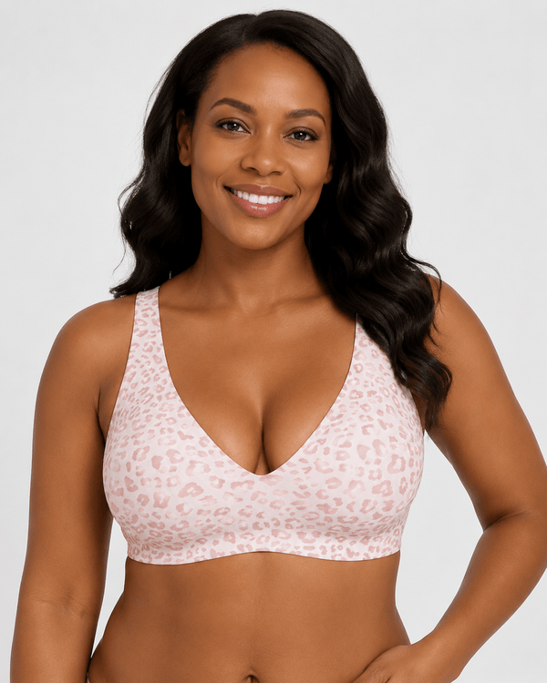 Comfort Lift Seamless Deep V Wireless Bra - Aessove