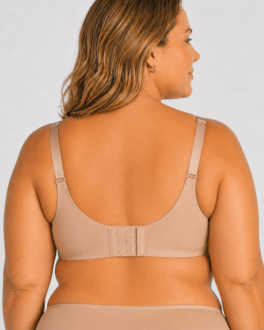 Cooling Support Plus Size Full Coverage Minimizer Bra - Aessove