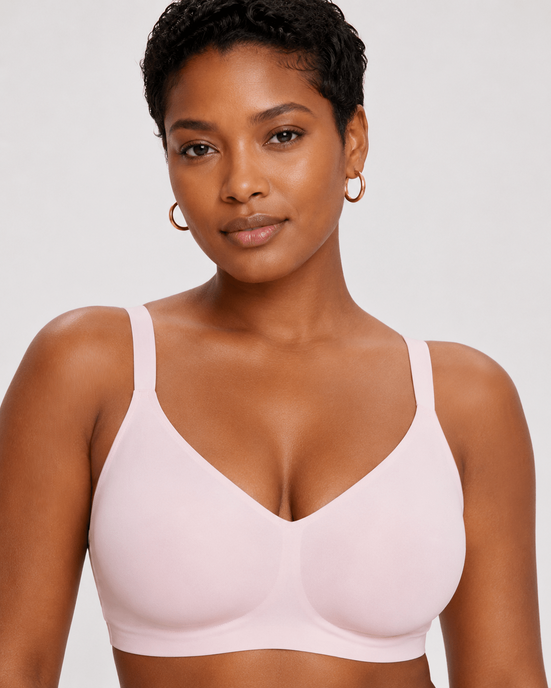 Natural Lift Seamless Jelly Strip Wireless Bra - Aessove