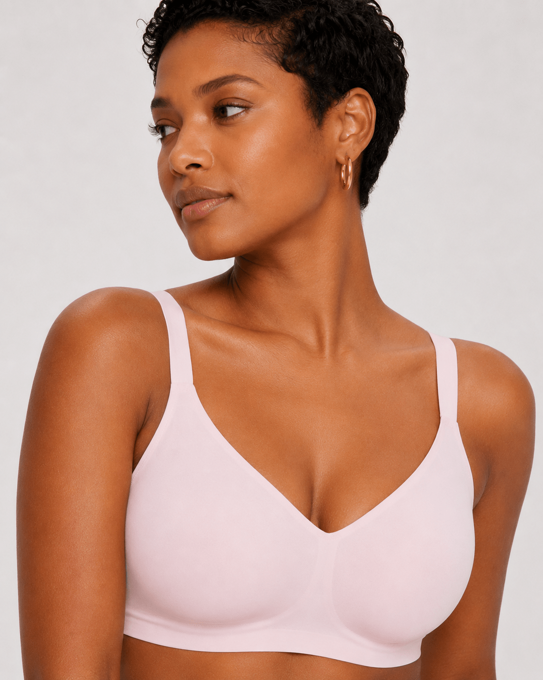 Natural Lift Seamless Jelly Strip Wireless Bra Secondary image