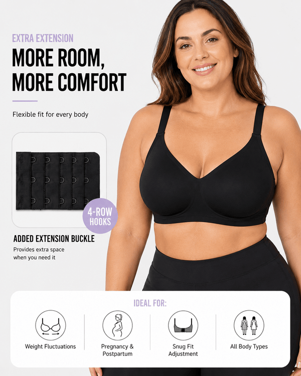 Natural Lift Seamless Jelly Strip Wireless Bra - Aessove