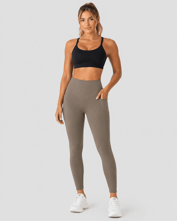 Sculpting High-Waisted Pocket Training Leggings - Aessove