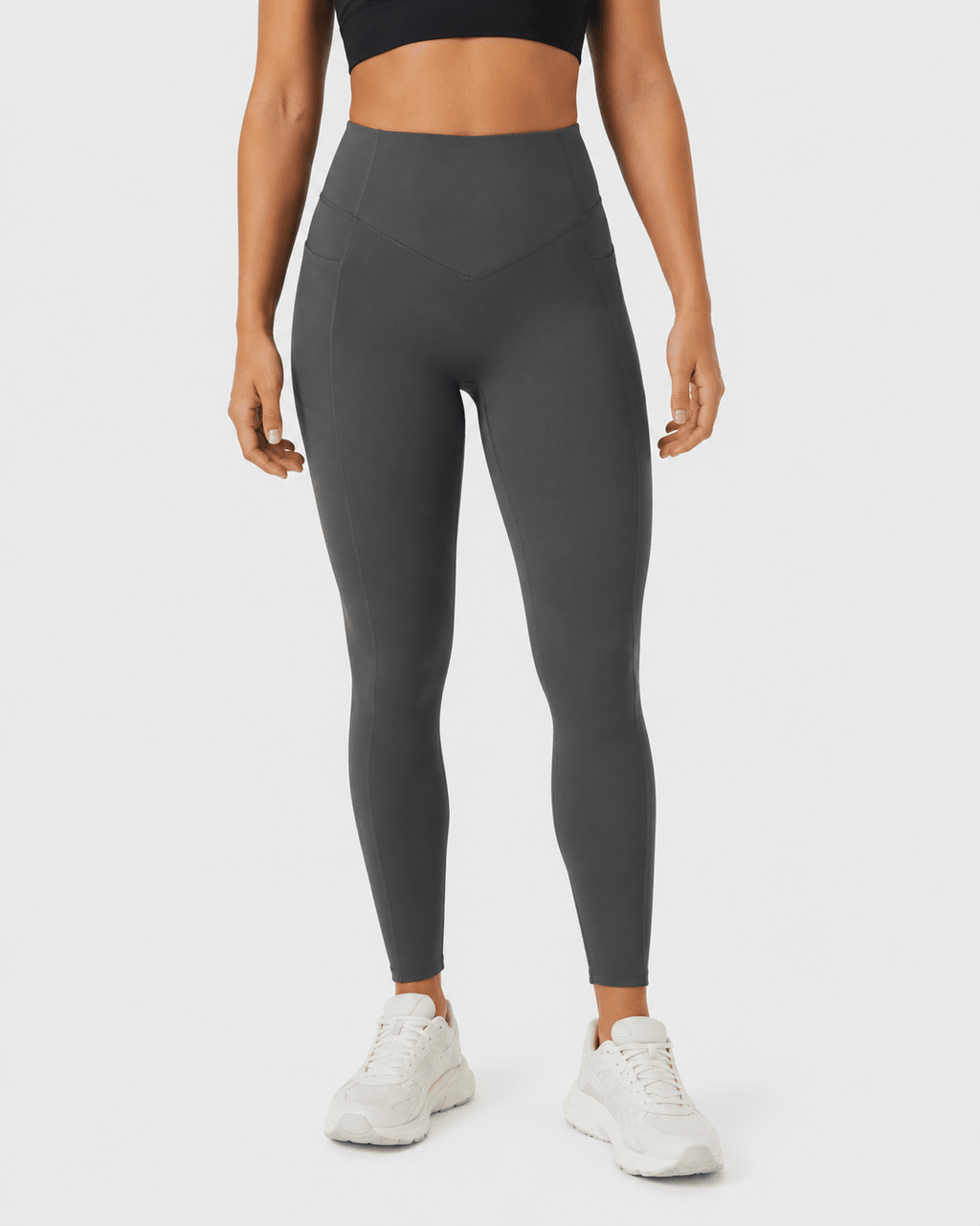 Sculpting High-Waisted Pocket Training Leggings - Aessove