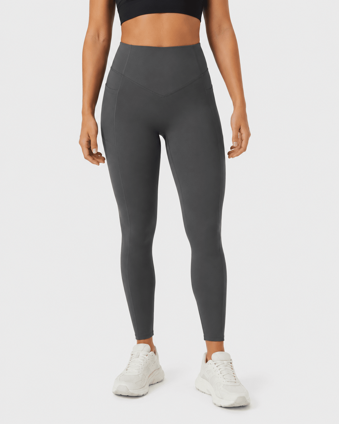 Sculpting High-Waisted Pocket Training Leggings - Aessove