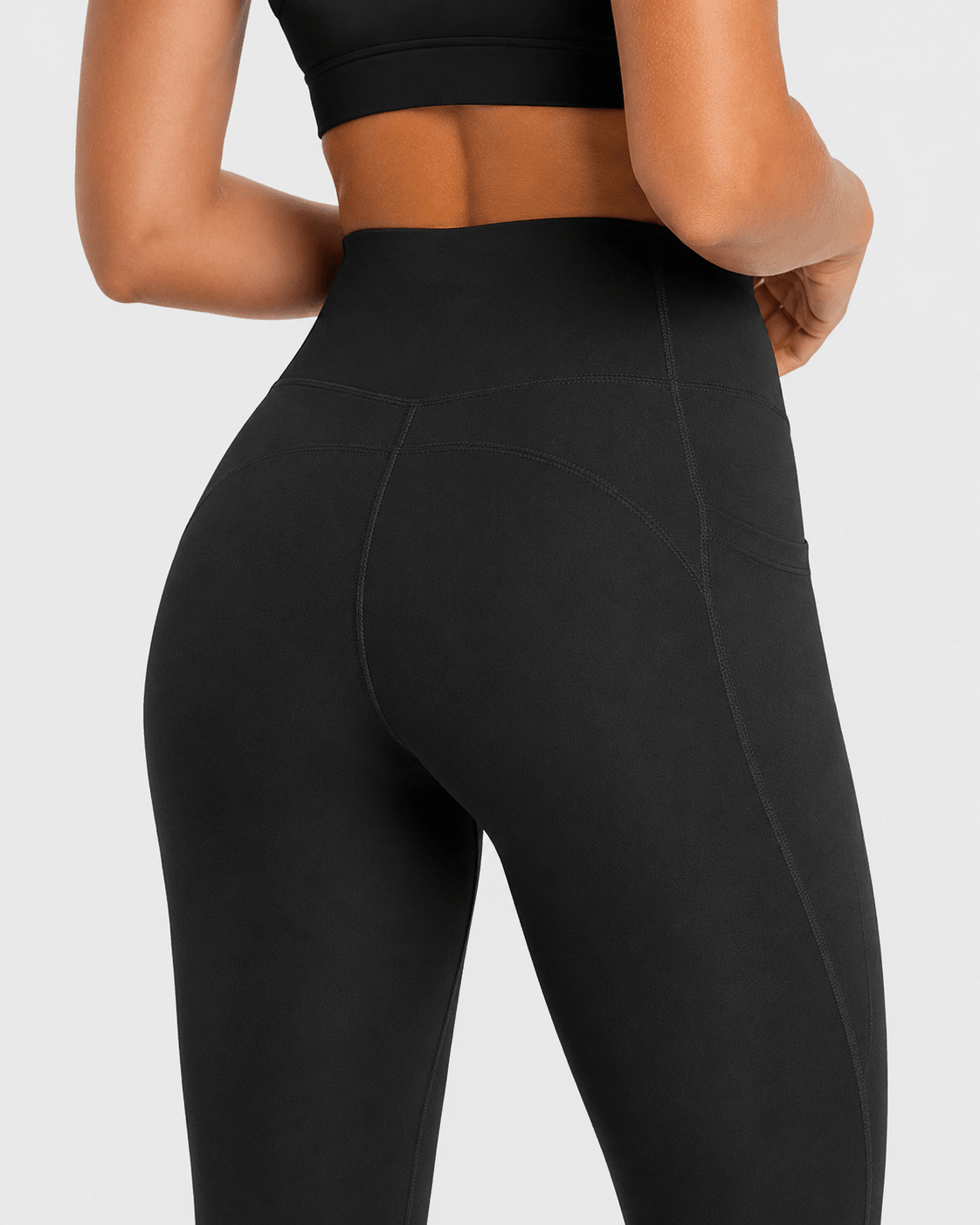 Sculpting High-Waisted Pocket Training Leggings - Aessove