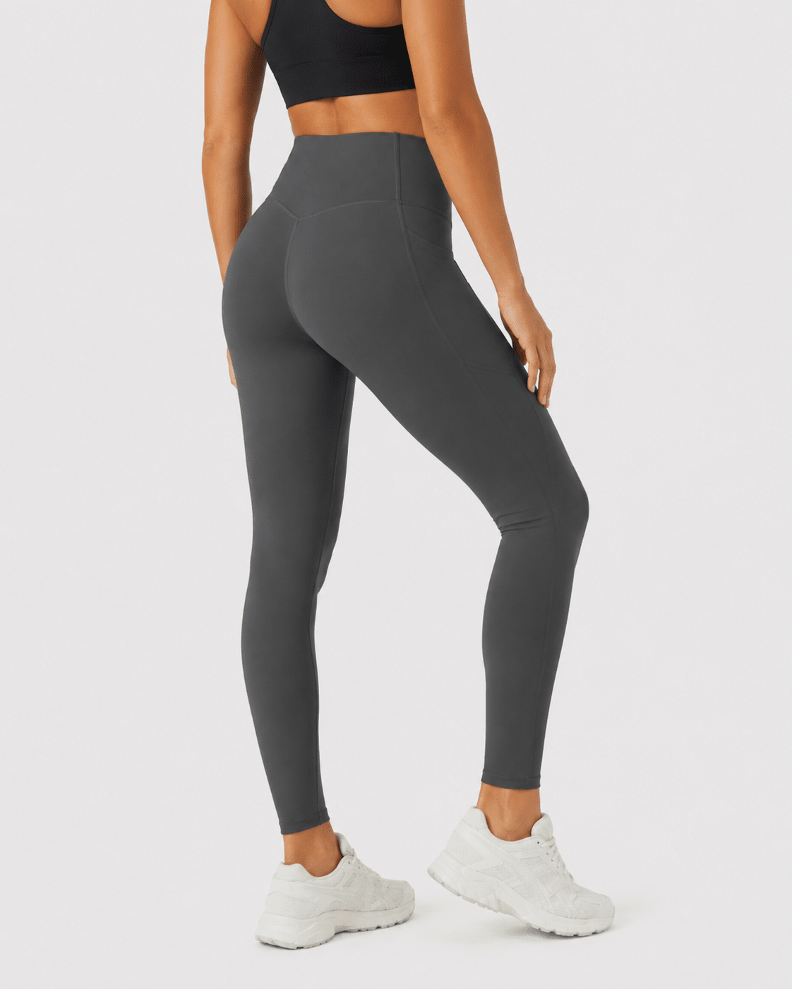Sculpting High-Waisted Pocket Training Leggings - Aessove