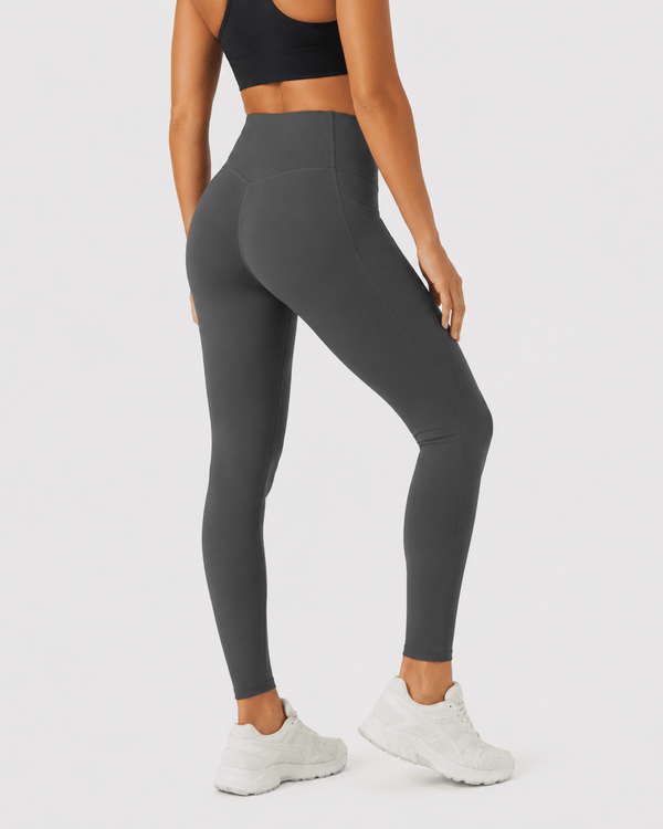 Sculpting High-Waisted Pocket Training Leggings - Aessove