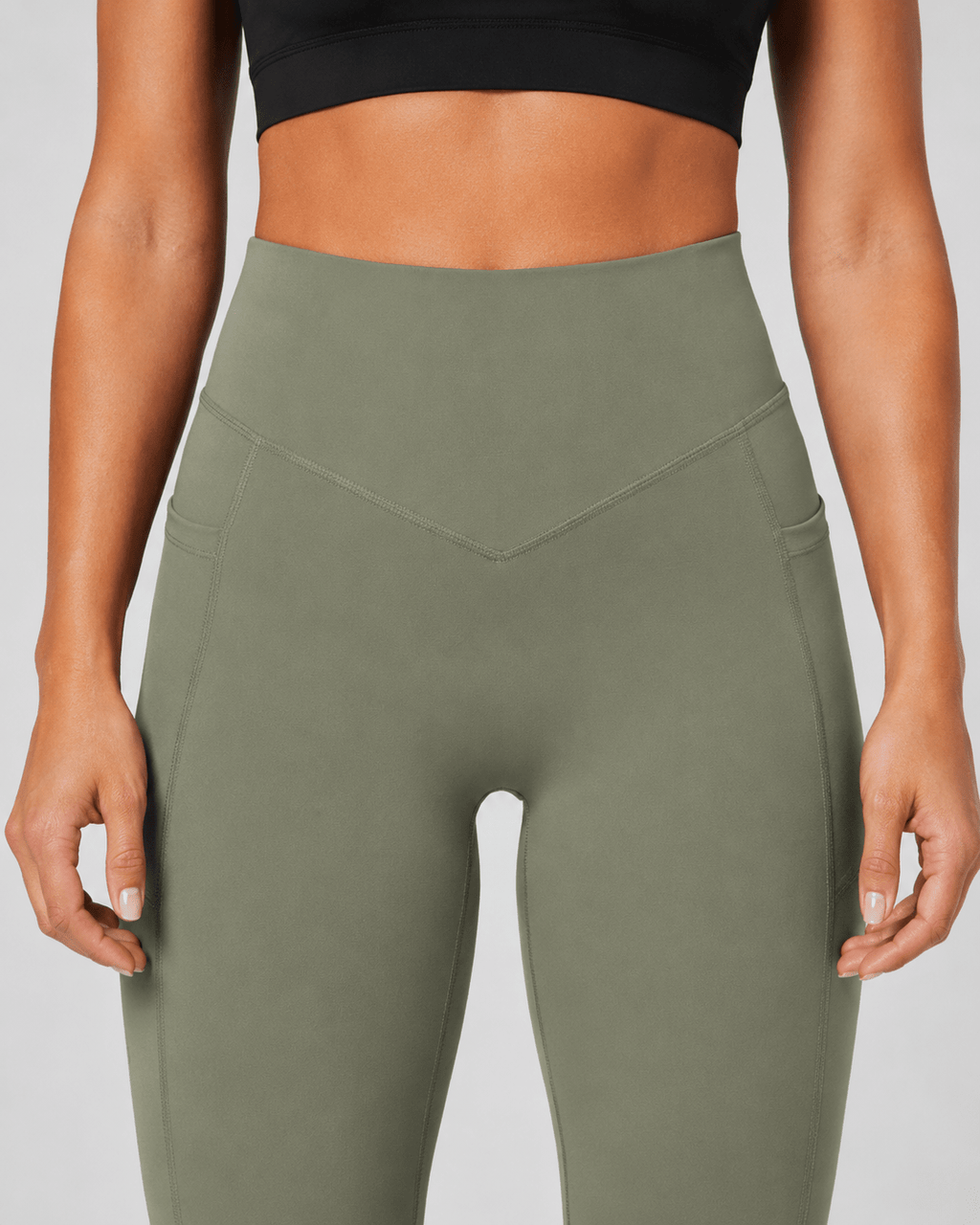 Sculpting High-Waisted Pocket Training Leggings - Aessove