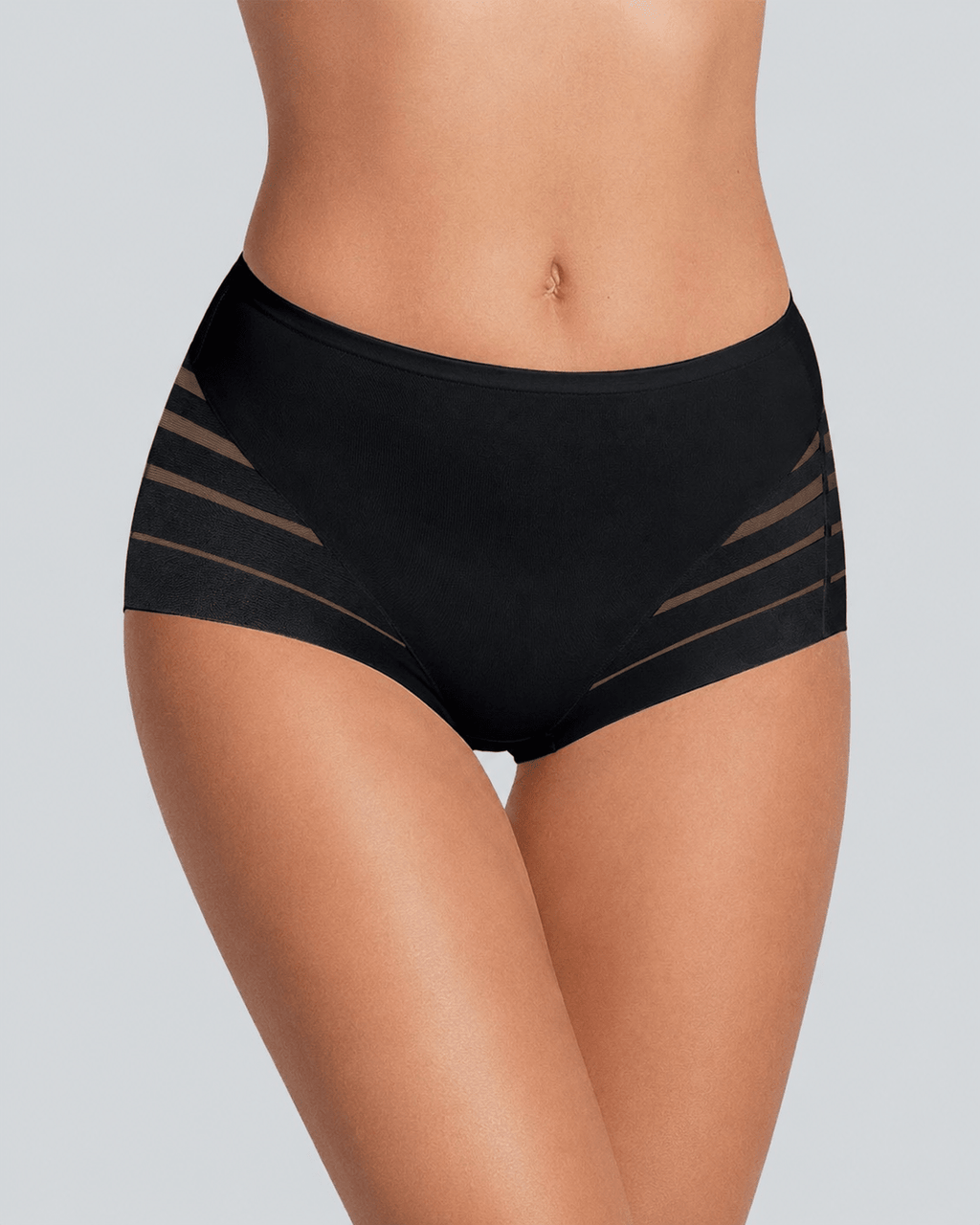 Smooth Lift Lace Mid-Rise Panties - Aessove