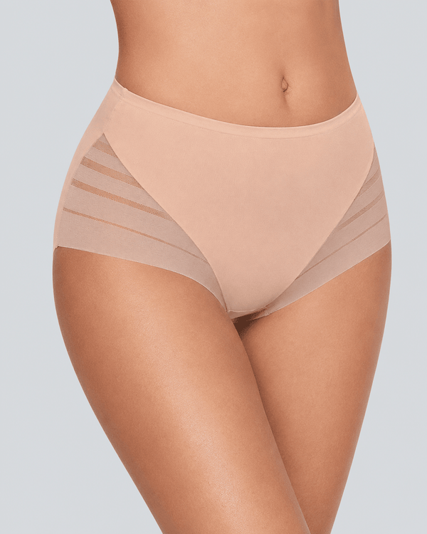 Smooth Lift Lace Mid-Rise Panties - Aessove