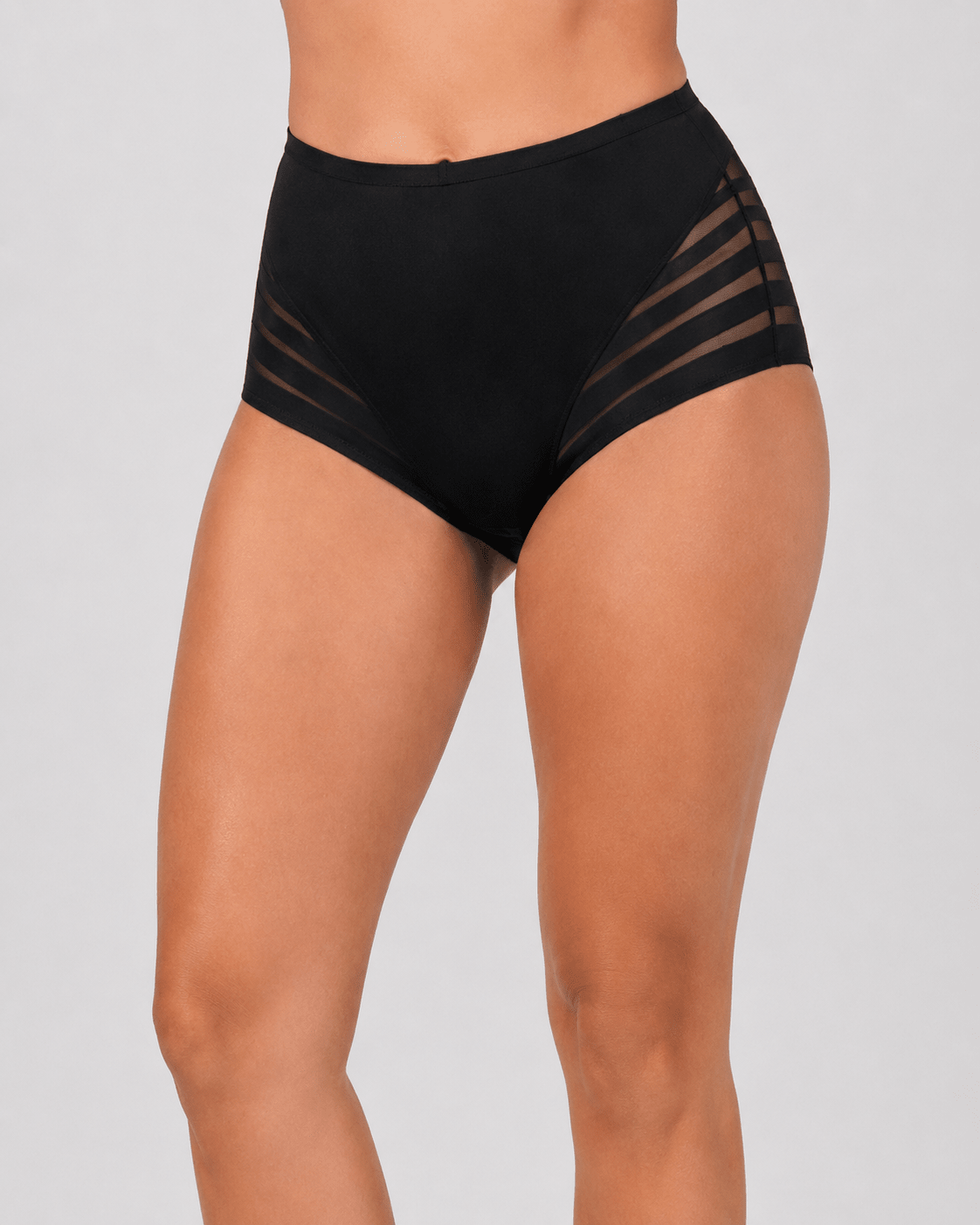 Smooth Lift Lace Mid-Rise Panties - Aessove