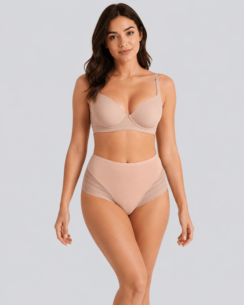 Smooth Lift Lace Mid-Rise Panties - Aessove