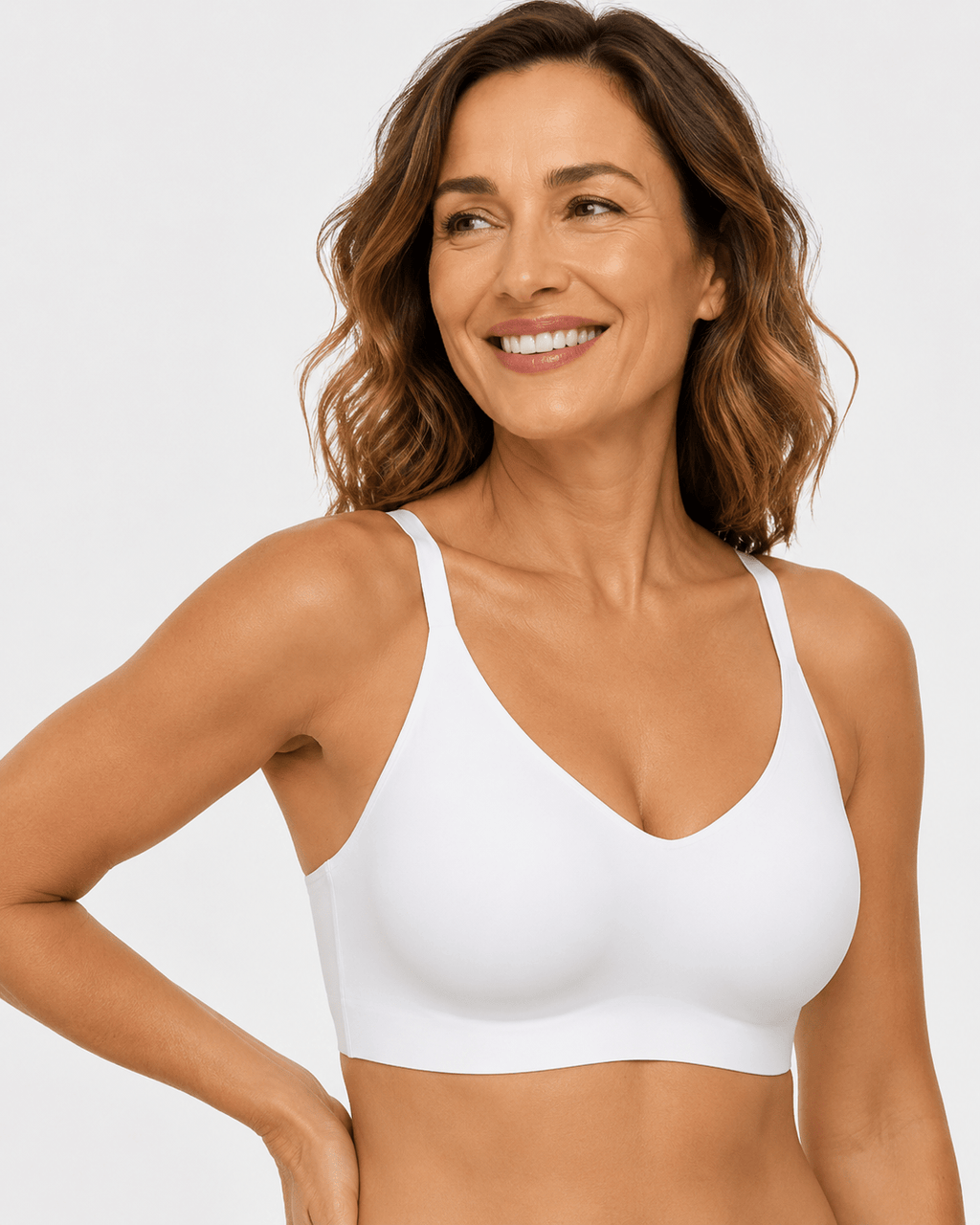 Soft Support Backless Lace Bralette - Aessove