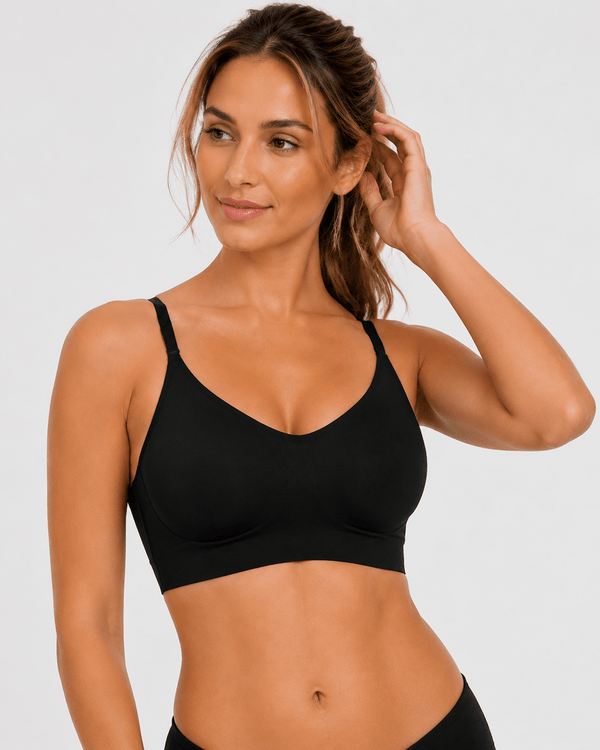 Soft Support Backless Lace Bralette - Aessove