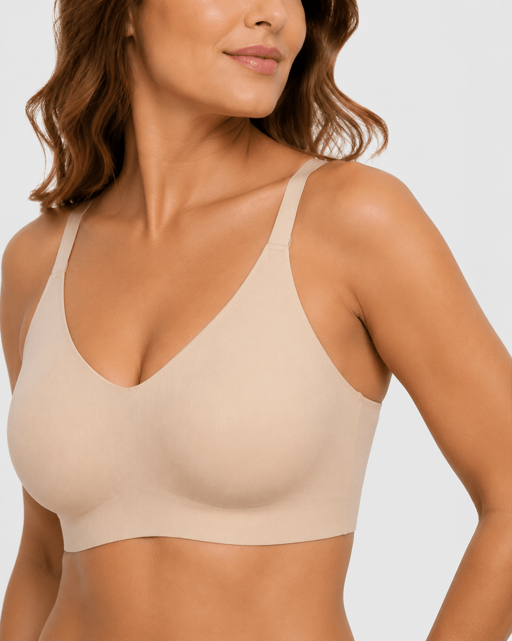 Soft Support Backless Lace Bralette - Aessove