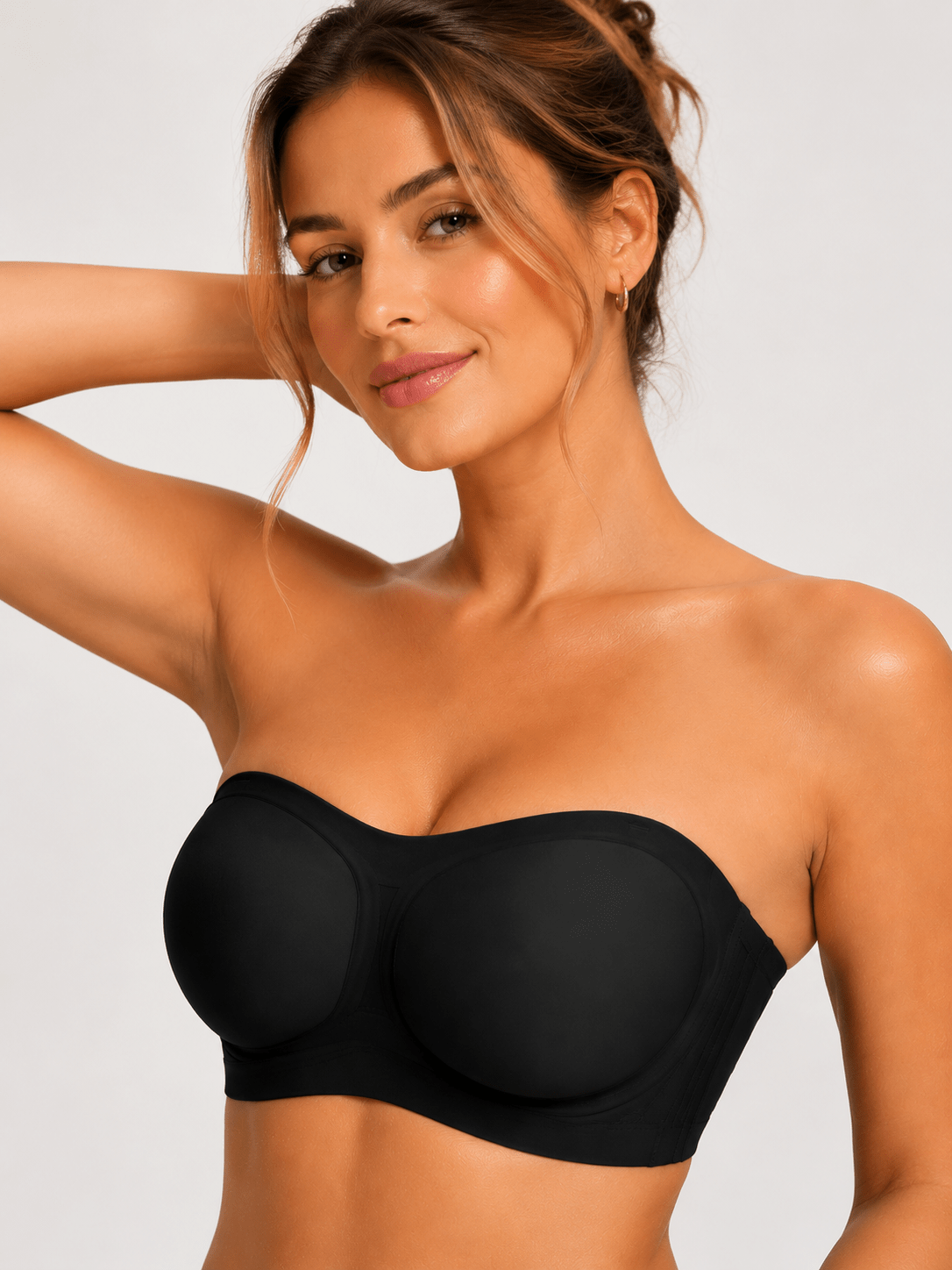 Stay-Put Lift Cooling Strapless Bra - Aessove