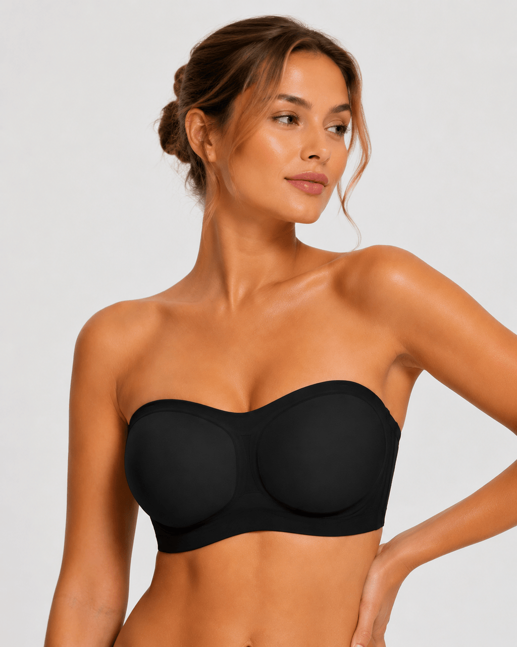 Stay-Put Lift Cooling Strapless Bra - Aessove