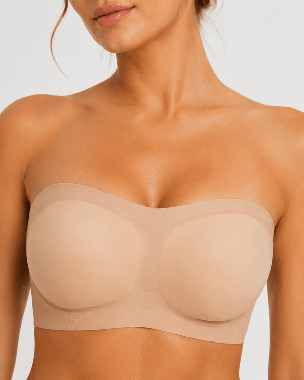 Stay-Put Lift Cooling Strapless Bra - Aessove
