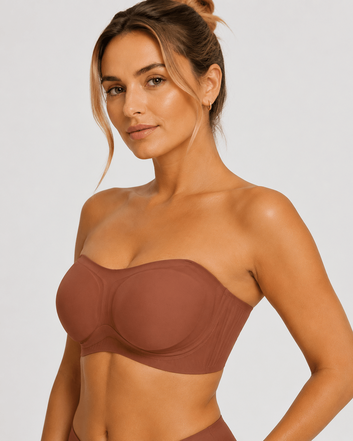 Stay-Put Lift Cooling Strapless Bra - Aessove