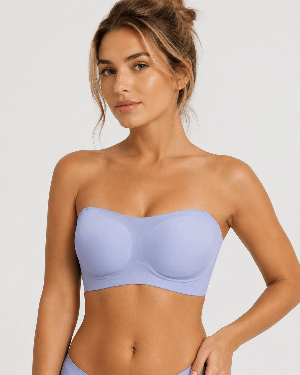 Stay-Put Lift Cooling Strapless Bra - Aessove