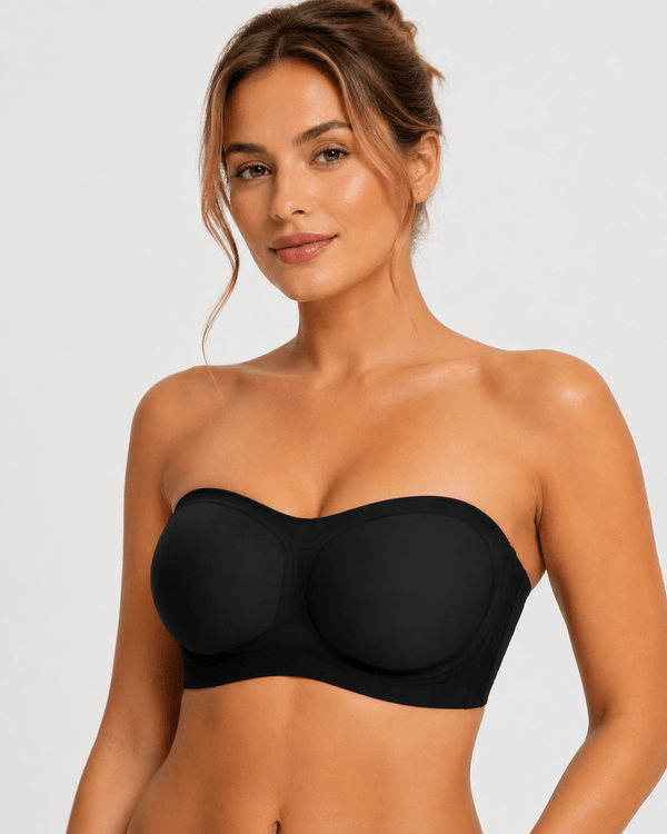 Stay-Put Lift Cooling Strapless Bra - Aessove