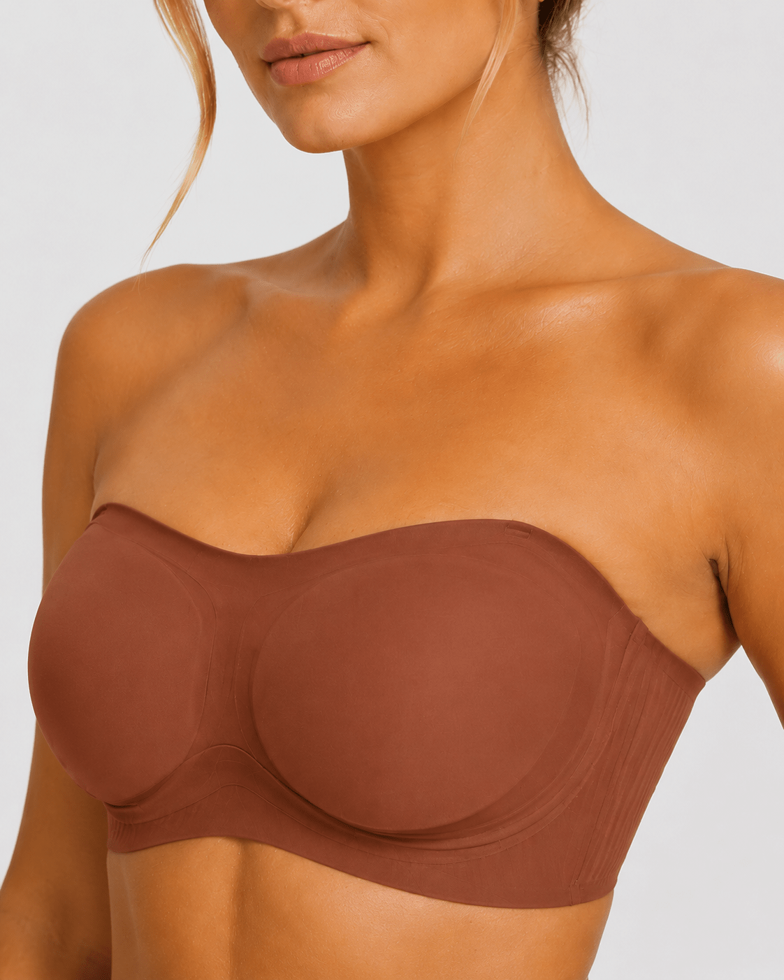 Stay-Put Lift Cooling Strapless Bra - Aessove