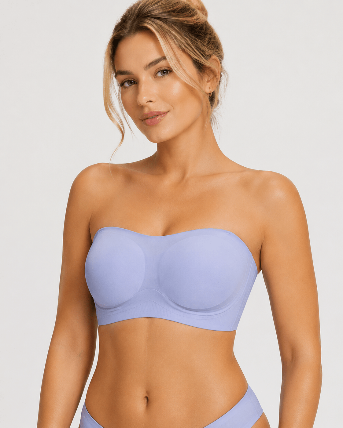 Stay-Put Lift Cooling Strapless Bra - Aessove