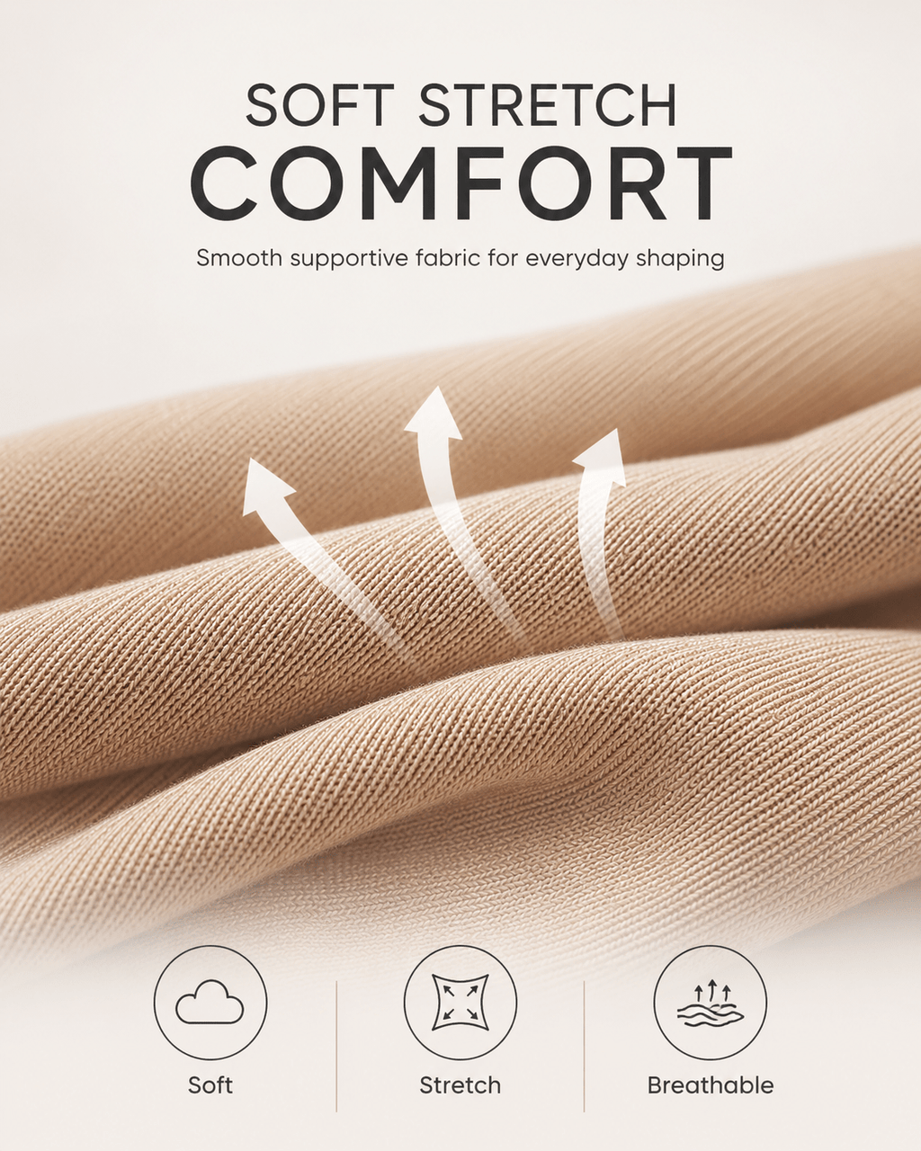 Tummy Control High-Waist Cross-Compression Panties 6-Pac - Aessove