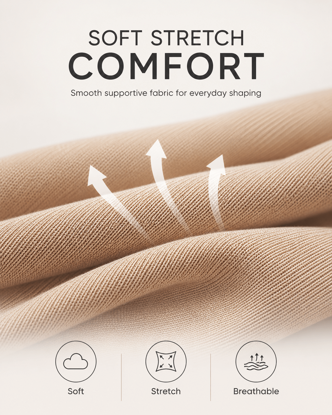 Tummy Control High-Waist Cross-Compression Panties 6-Pac - Aessove