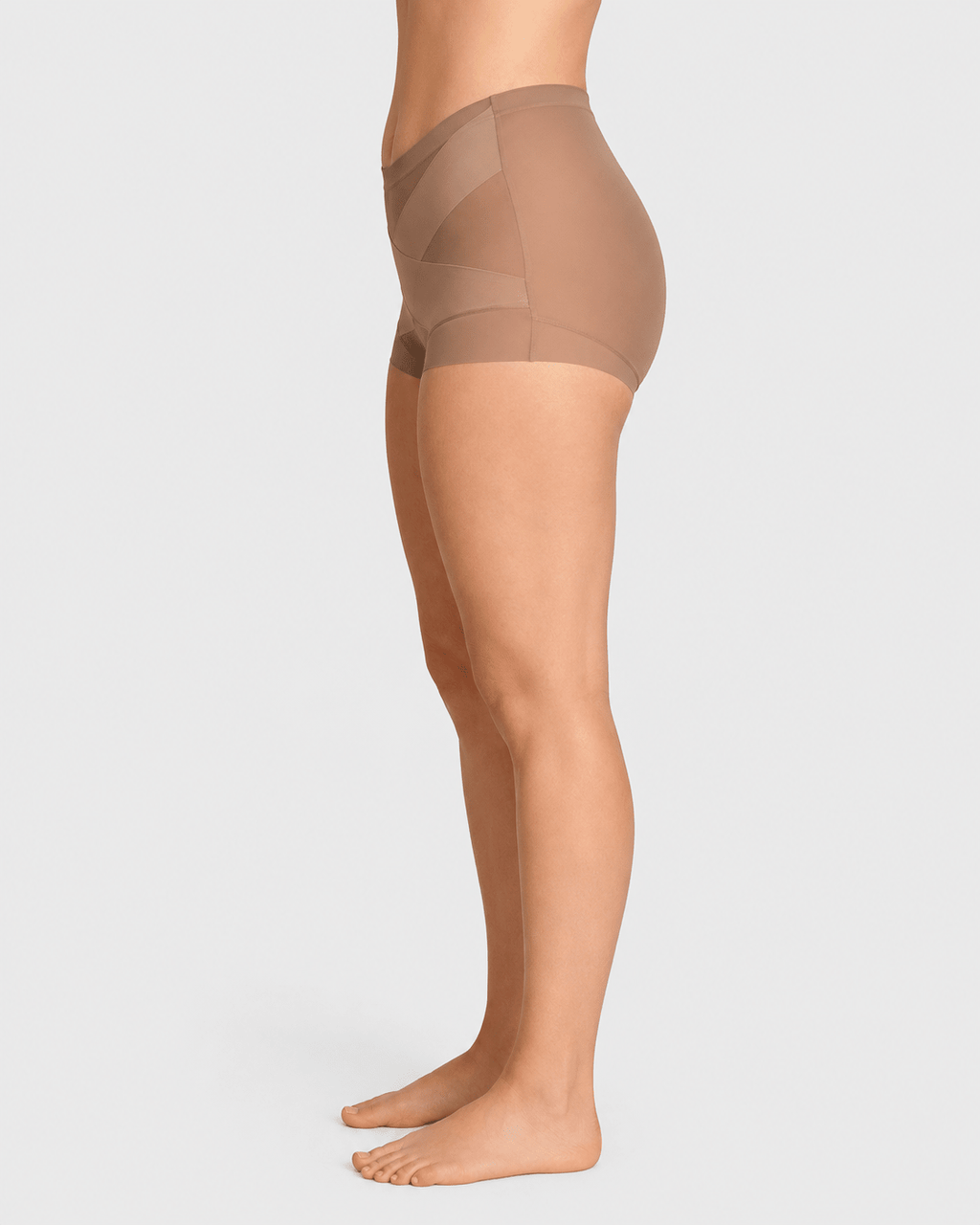 Tummy Control High-Waist Cross-Compression Panties 6-Pac - Aessove