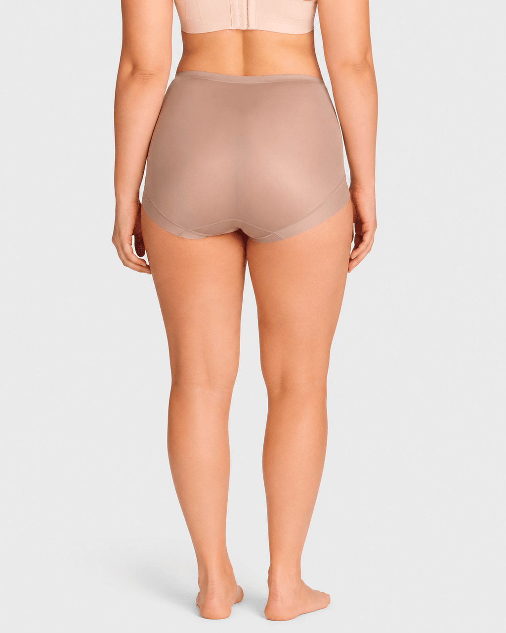 Tummy Control High-Waist Cross-Compression Panties 6-Pac - Aessove