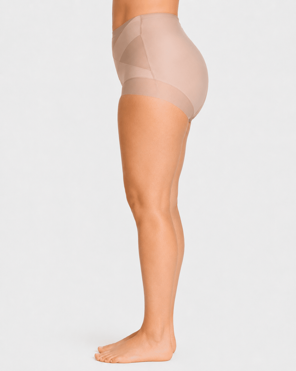 Tummy Control High-Waist Cross-Compression Panties 6-Pac - Aessove