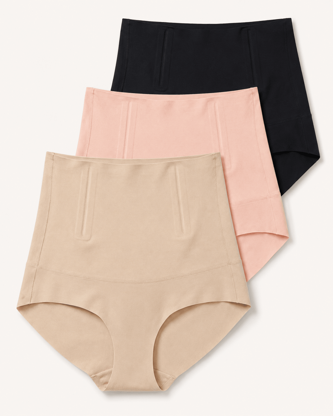 Tummy Control Seamless High-Waist Panties 5-Pack - Aessove Main image