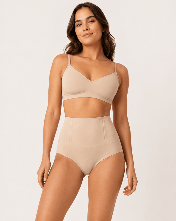 Tummy Control Seamless High-Waist Panties 5-Pack - Aessove