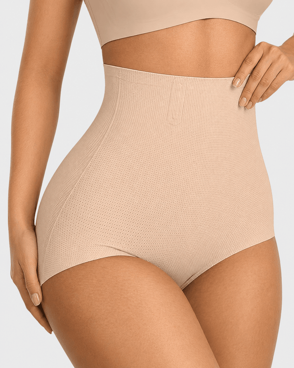 Tummy Control Seamless High-Waist Shaping Panties 3-Pack - Aessove